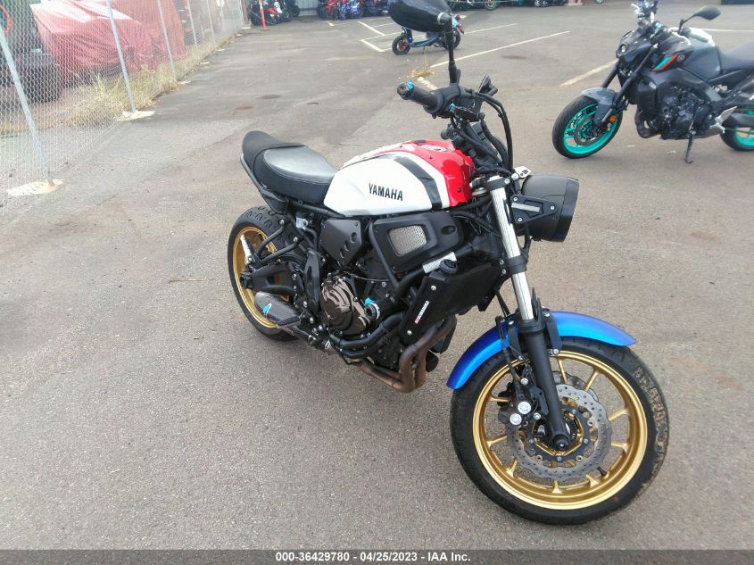 2021 YAMAHA XSR700 - JYARM21E3MA001513