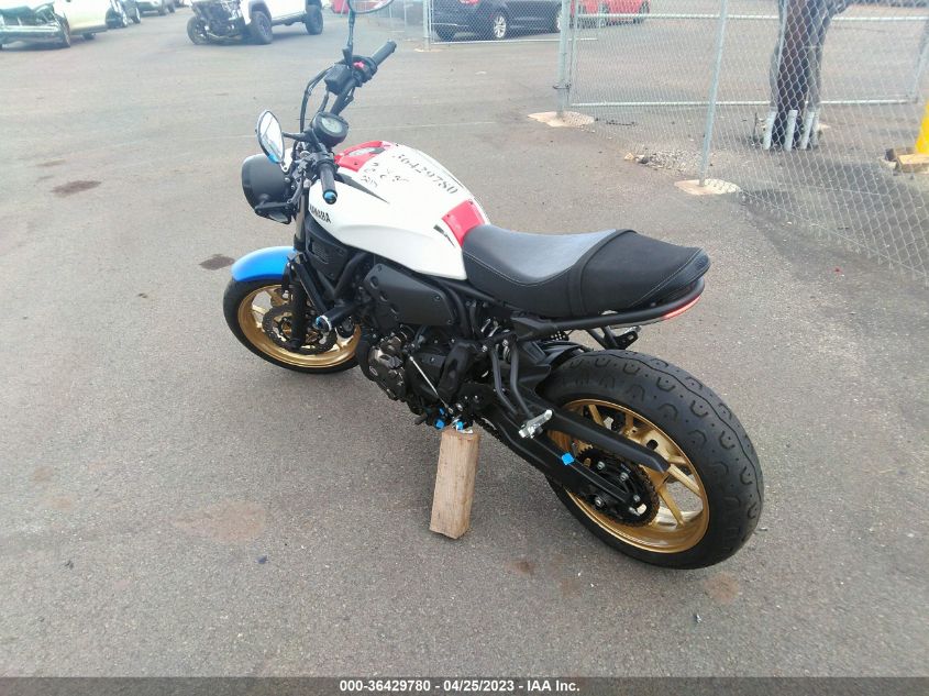 2021 YAMAHA XSR700 JYARM21E3MA001513