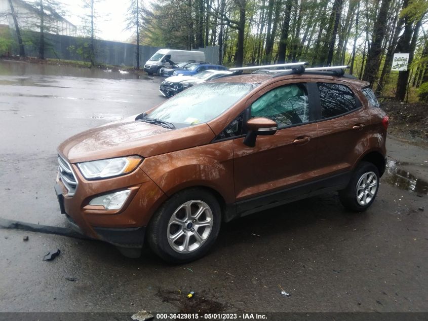 2020 FORD ECOSPORT SE - MAJ6S3GL6LC350778