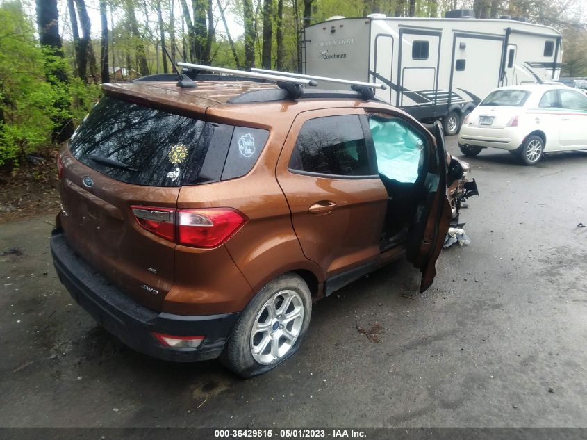 2020 FORD ECOSPORT SE - MAJ6S3GL6LC350778