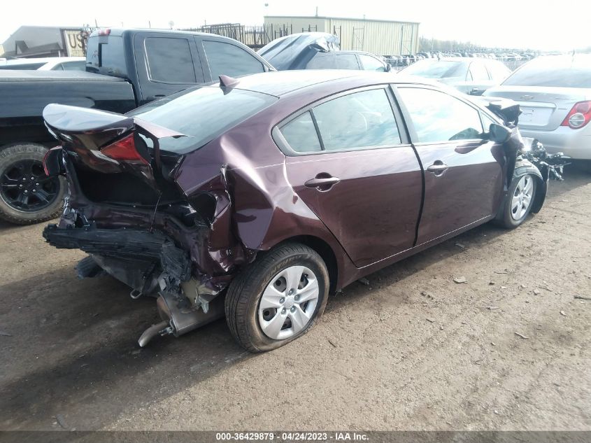 2018 KIA FORTE LX - 3KPFK4A77JE258502