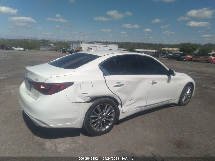 2018 INFINITI Q50 3.0T LUXE - JN1EV7AR3JM611845