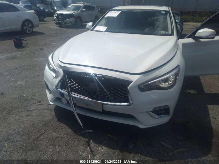2018 INFINITI Q50 3.0T LUXE - JN1EV7AR3JM611845