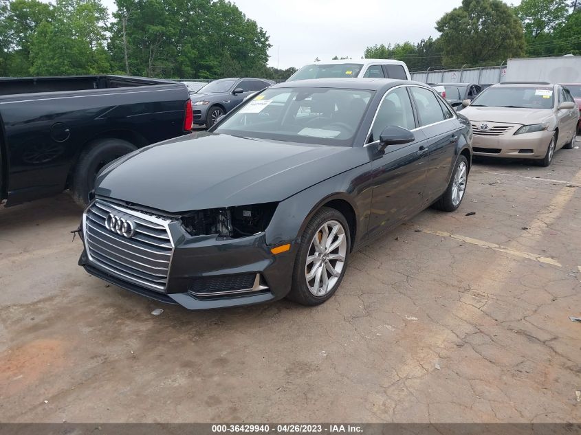 2019 AUDI A4 PREMIUM/TITANIUM PREMIUM - WAUGMAF46KN005855