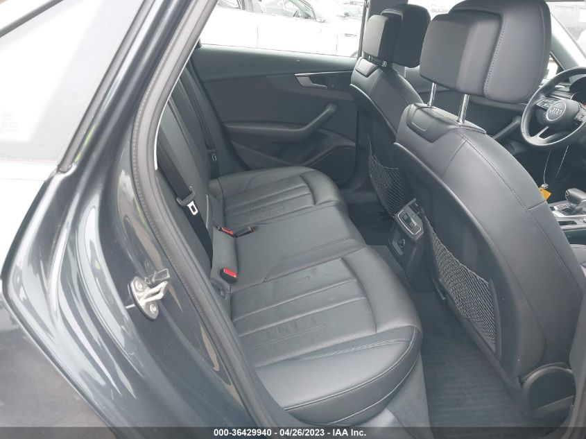2019 AUDI A4 PREMIUM/TITANIUM PREMIUM - WAUGMAF46KN005855