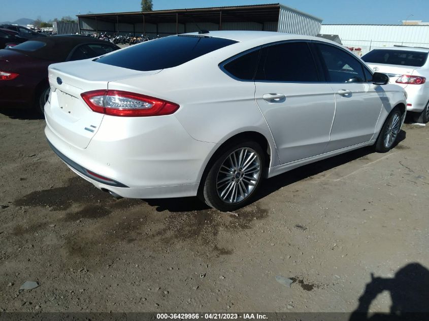 2014 FORD FUSION SE - 3FA6P0HD7ER122199