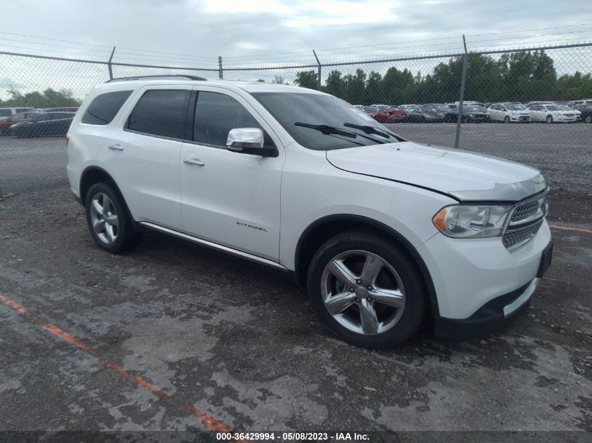 2013 DODGE DURANGO CITADEL - 1C4SDJET6DC529589