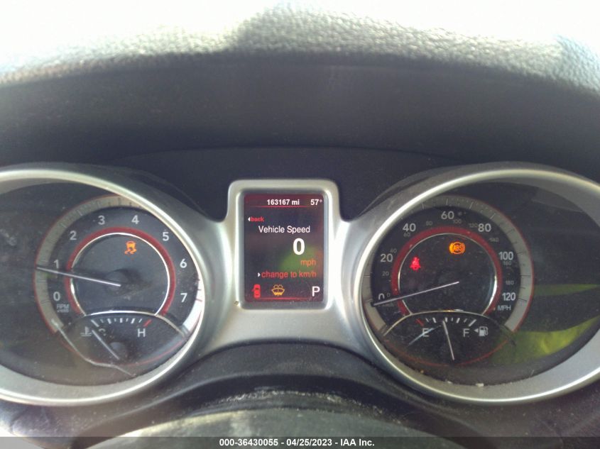 2013 DODGE JOURNEY SXT - 3C4PDCBB3DT665471
