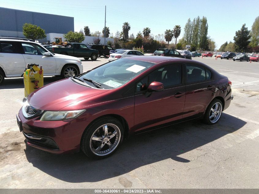 2013 HONDA CIVIC SDN LX - 2HGFB2F52DH595942