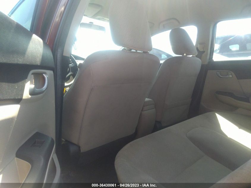 2013 HONDA CIVIC SDN LX - 2HGFB2F52DH595942