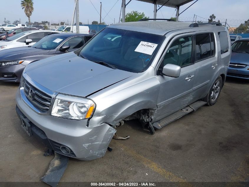 2013 HONDA PILOT EX - 5FNYF4H48DB014140