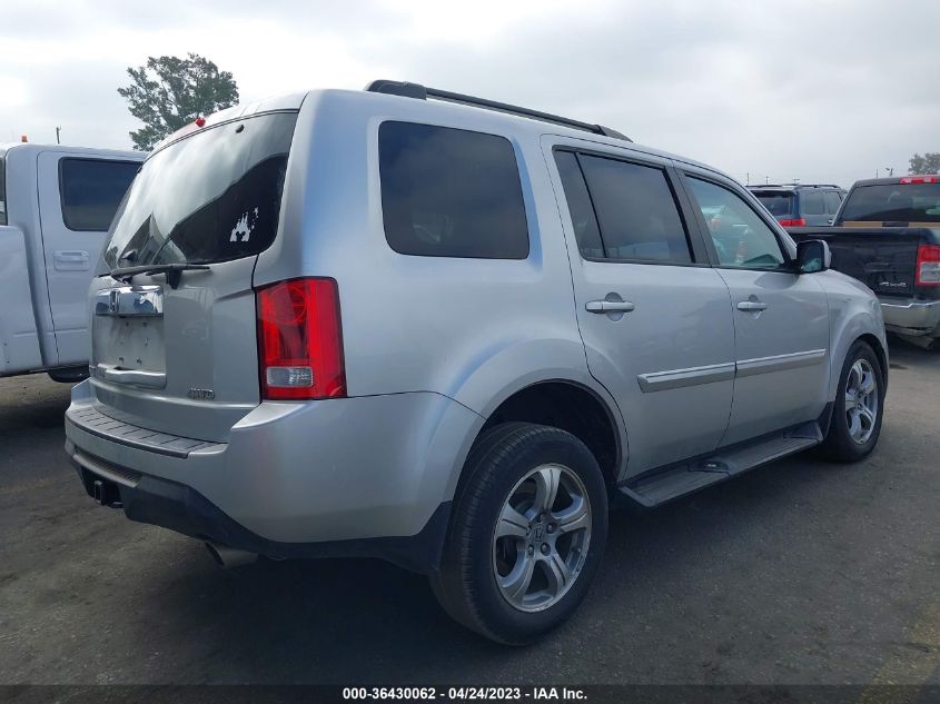 2013 HONDA PILOT EX - 5FNYF4H48DB014140