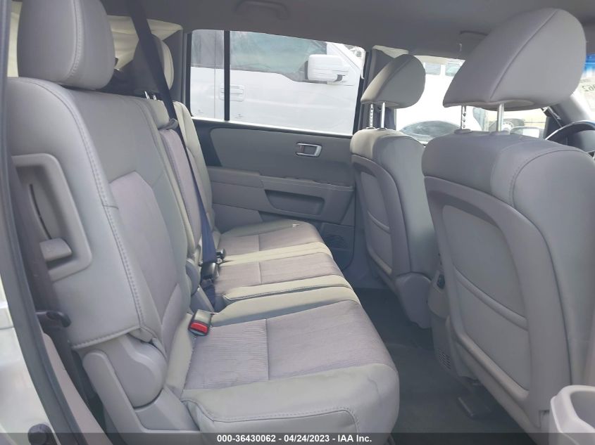 2013 HONDA PILOT EX - 5FNYF4H48DB014140