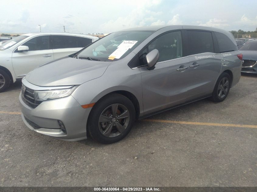 2022 HONDA ODYSSEY EX - 5FNRL6H52NB014539