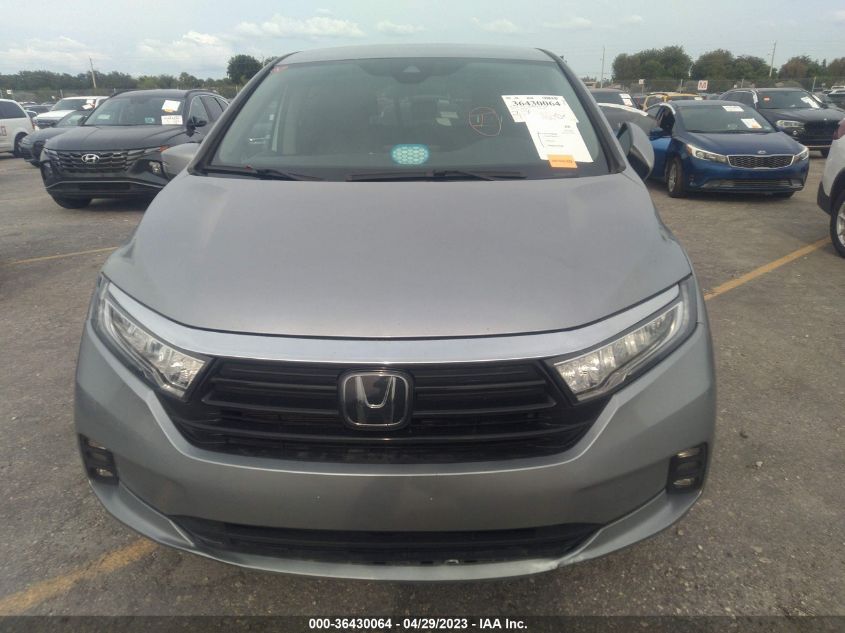 2022 HONDA ODYSSEY EX - 5FNRL6H52NB014539
