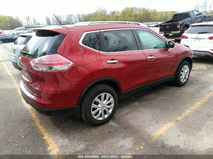 2016 NISSAN ROGUE S - 5N1AT2MV4GC898412