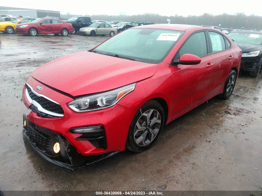 VIN 3KPF24AD2LE153908 2020 KIA FORTE LXS