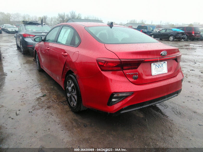 VIN 3KPF24AD2LE153908 2020 KIA FORTE LXS