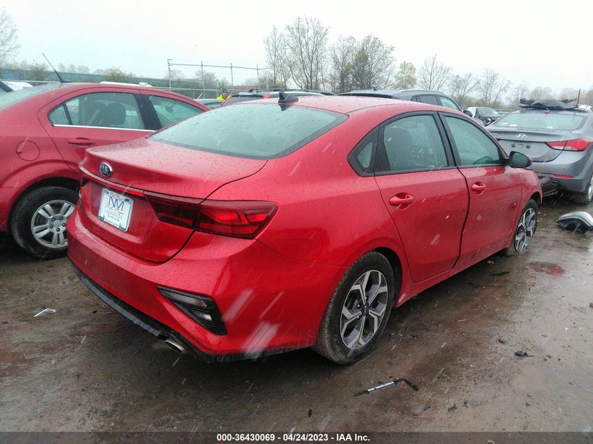 VIN 3KPF24AD2LE153908 2020 KIA FORTE LXS