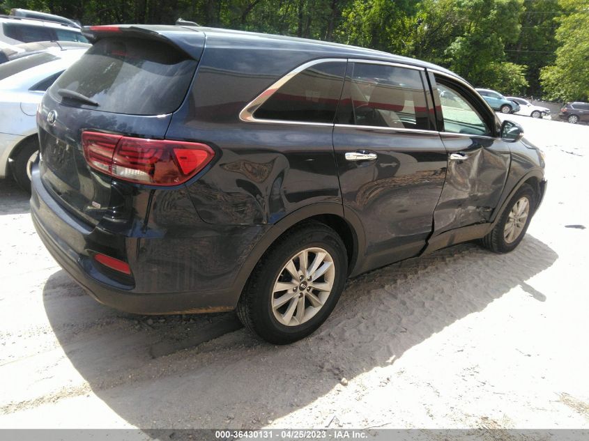 2019 KIA SORENTO LX - 5XYPG4A37KG522583