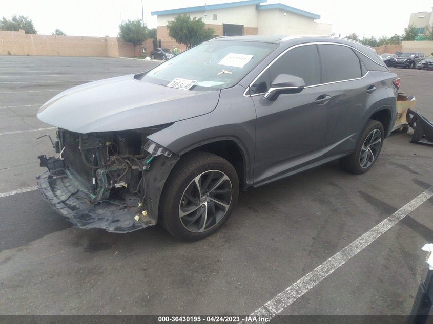 VIN 2T2ZZMCA0HC044604 2017 LEXUS RX RX 350