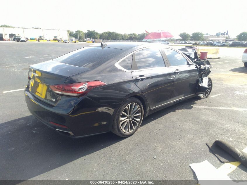 2017 GENESIS G80 3.8L KMHGN4JE1HU190229