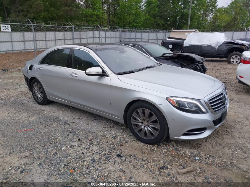 2015 MERCEDES-BENZ S-CLASS S 550 - WDDUG8CB1FA130998