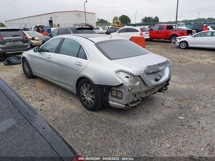 2015 MERCEDES-BENZ S-CLASS S 550 - WDDUG8CB1FA130998