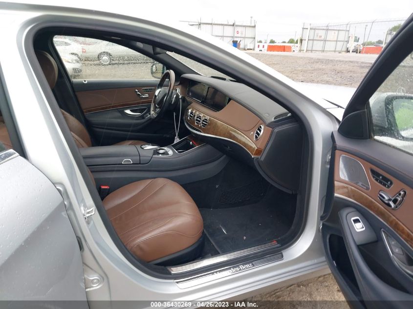2015 MERCEDES-BENZ S-CLASS S 550 - WDDUG8CB1FA130998