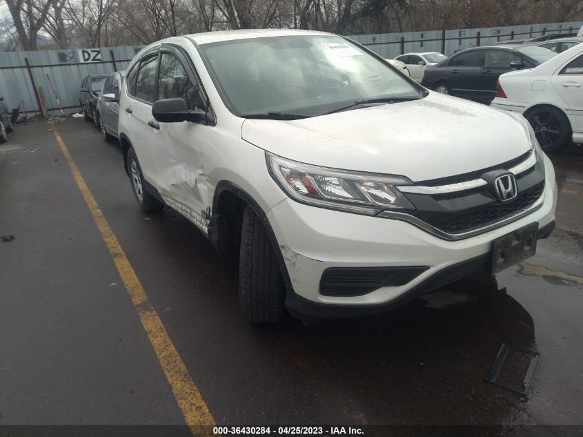 2016 HONDA CR-V LX - 5J6RM4H30GL061675