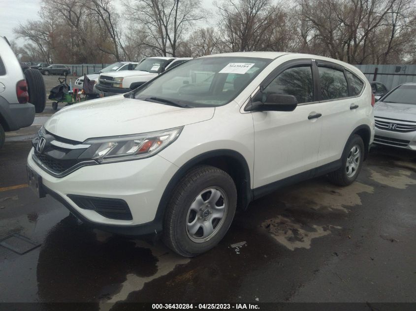 2016 HONDA CR-V LX - 5J6RM4H30GL061675