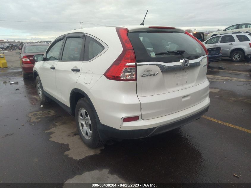 2016 HONDA CR-V LX - 5J6RM4H30GL061675