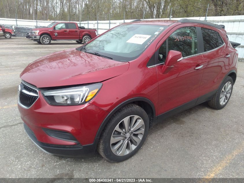 2019 BUICK ENCORE PREFERRED - KL4CJASB9KB733809