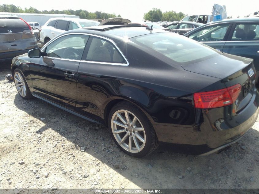 2015 AUDI A5 PREMIUM PLUS - WAUMFAFR2FA061121