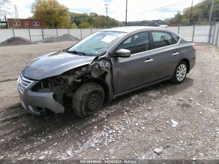 2015 NISSAN SENTRA S - 3N1AB7AP7FY226122