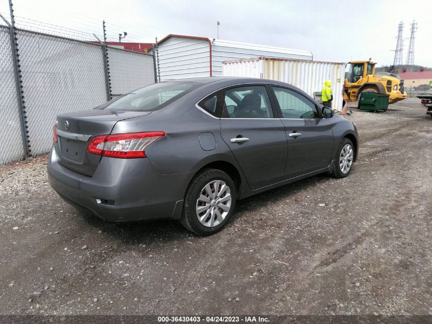 2015 NISSAN SENTRA S - 3N1AB7AP7FY226122