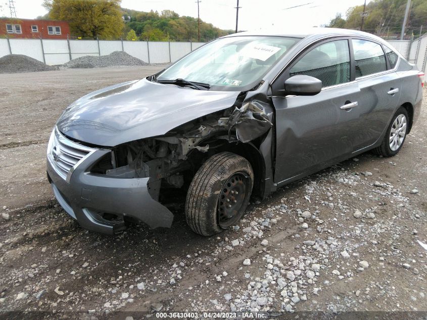 2015 NISSAN SENTRA S - 3N1AB7AP7FY226122