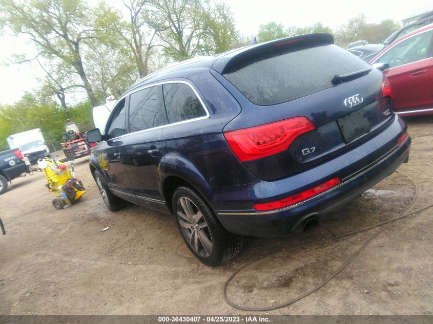 2015 AUDI Q7 3.0T PREMIUM PLUS - WA1LGAFE6FD012523