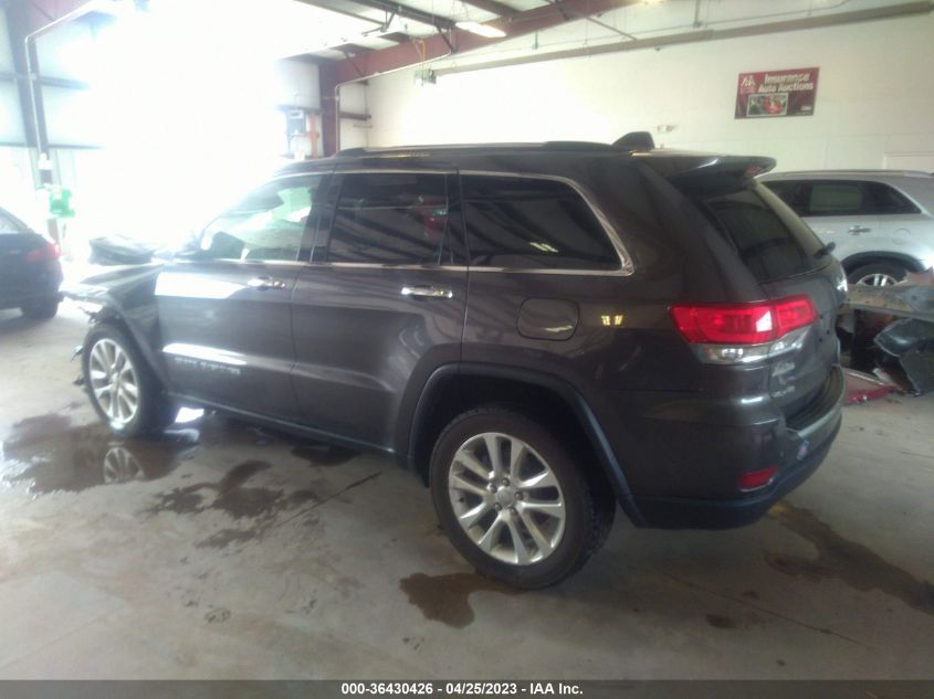 2017 JEEP GRAND CHEROKEE LIMITED - 1C4RJFBG9HC898111