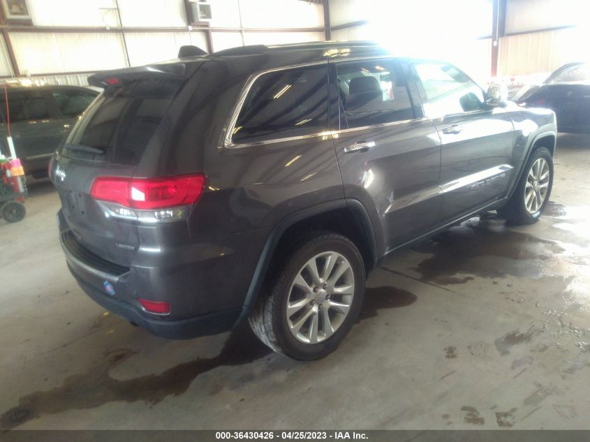2017 JEEP GRAND CHEROKEE LIMITED - 1C4RJFBG9HC898111