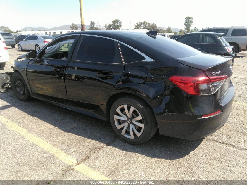 2022 HONDA CIVIC SEDAN LX - 2HGFE2F26NH507439