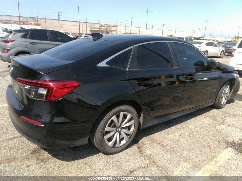 2022 HONDA CIVIC SEDAN LX - 2HGFE2F26NH507439