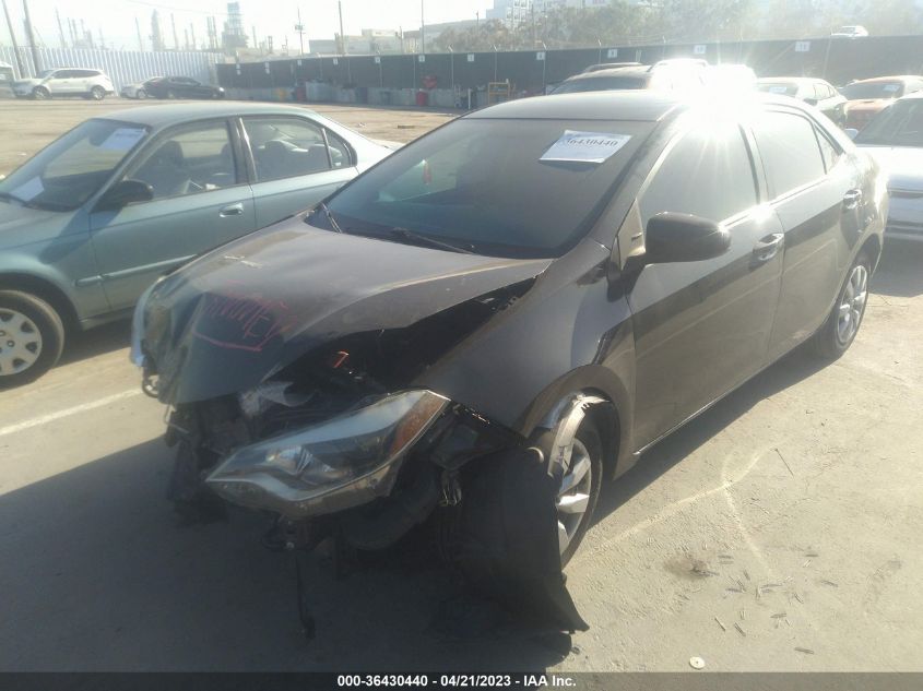 2015 TOYOTA COROLLA L/LE/S/S PLUS/LE PLUS - 2T1BURHE5FC293569
