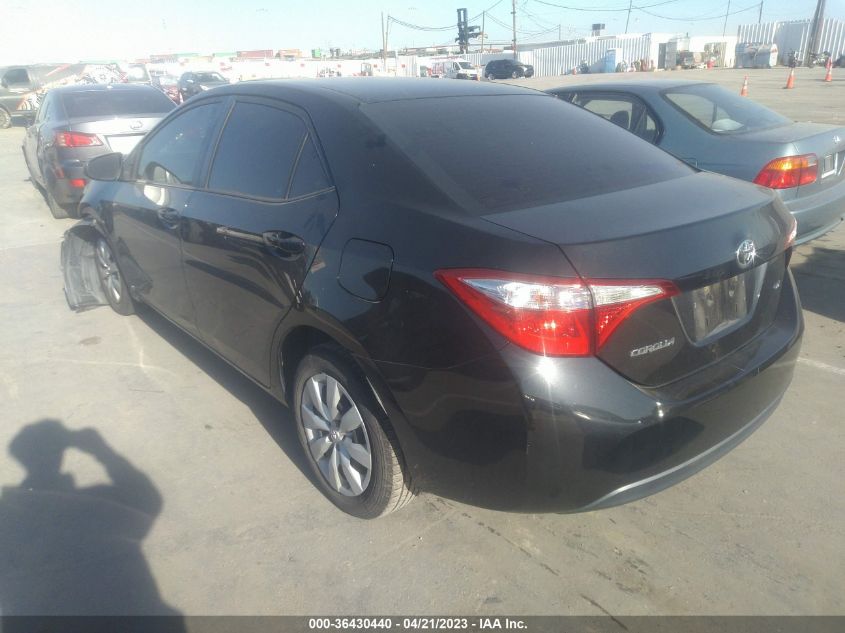 2015 TOYOTA COROLLA L/LE/S/S PLUS/LE PLUS - 2T1BURHE5FC293569