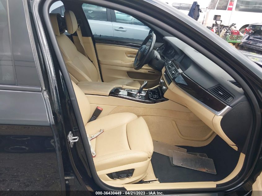 2013 BMW 5 SERIES 535I - WBAFR7C52DC822106