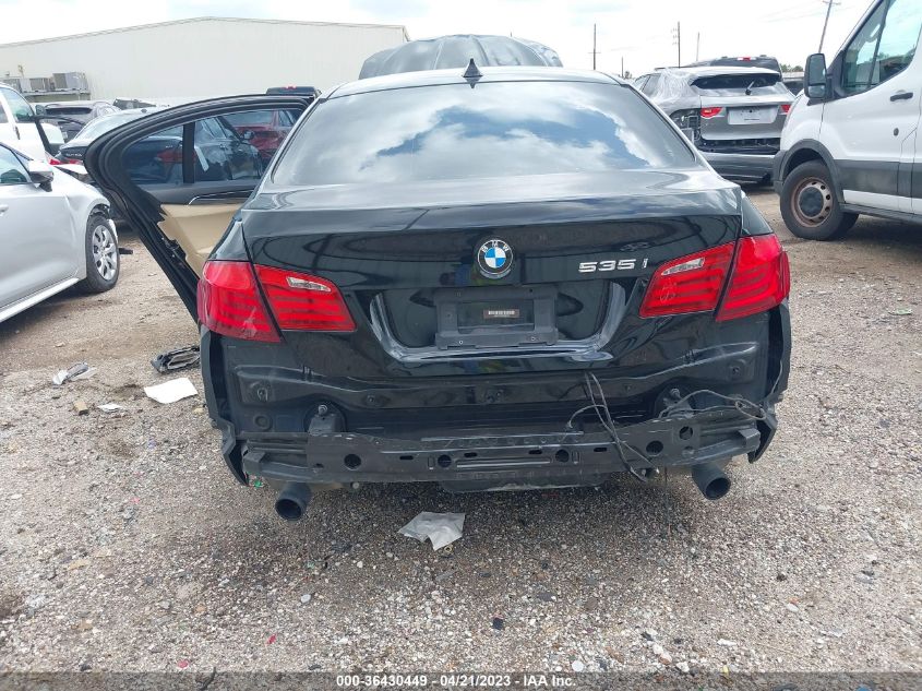 2013 BMW 5 SERIES 535I - WBAFR7C52DC822106