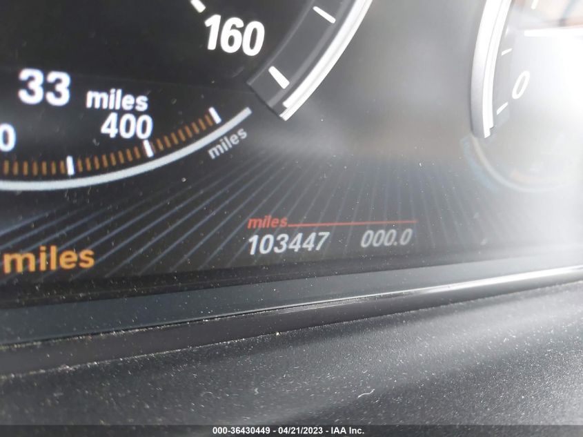 2013 BMW 5 SERIES 535I - WBAFR7C52DC822106