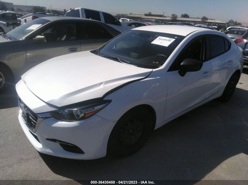 2017 MAZDA MAZDA3 4-DOOR SPORT 3MZBN1U77HM113201