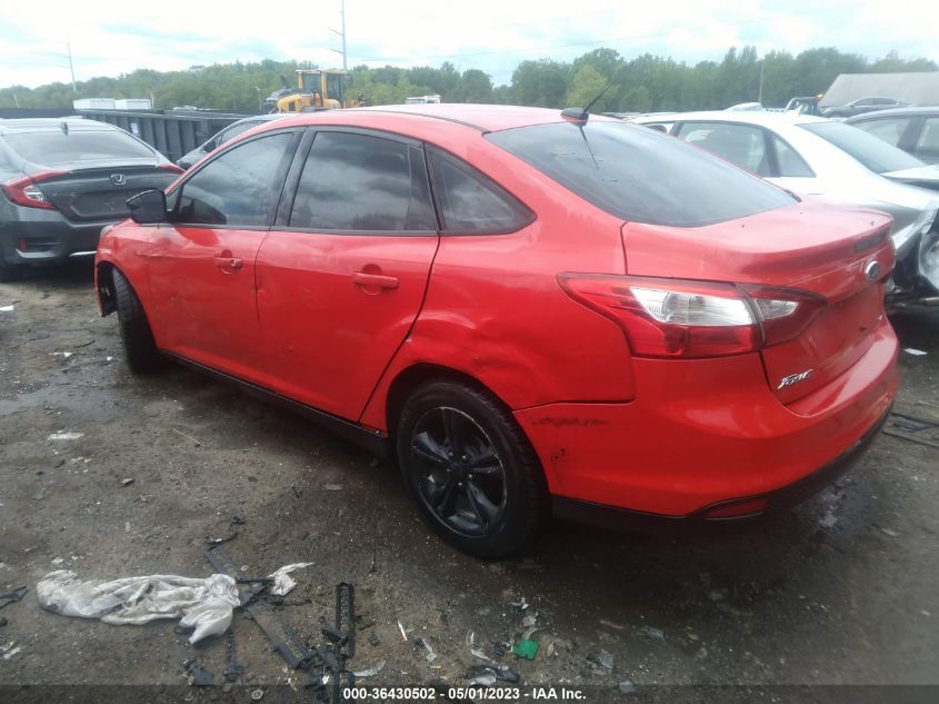 2014 FORD FOCUS SE - 1FADP3F28EL242358