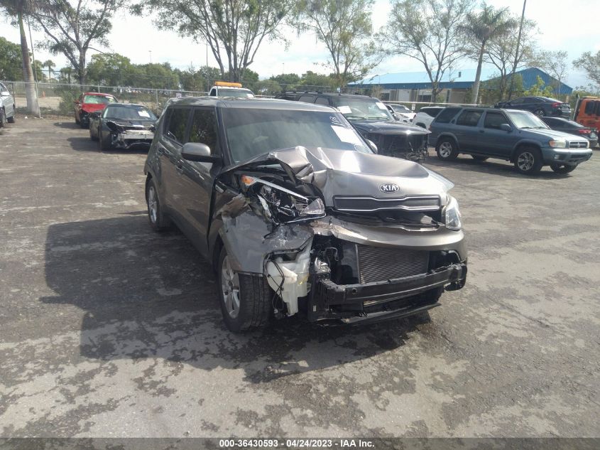 2018 KIA SOUL BASE - KNDJN2A22J7599087